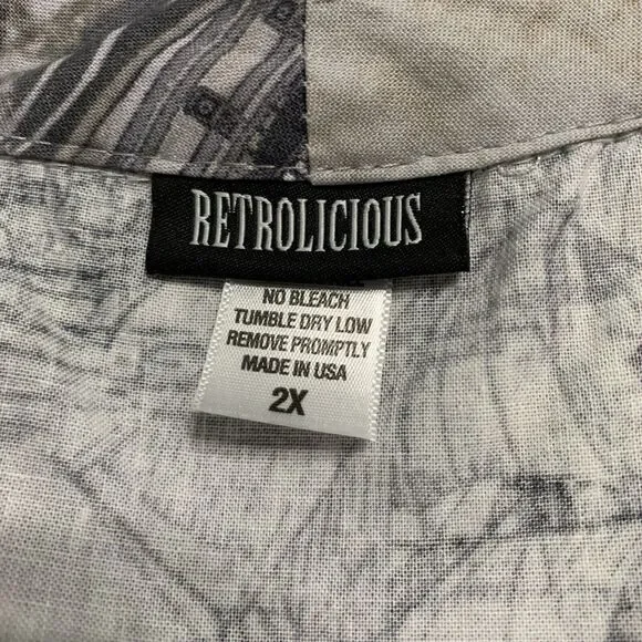 Retrolicious Dress Size 2X Retro Pinup Style - Picture 7 of 10